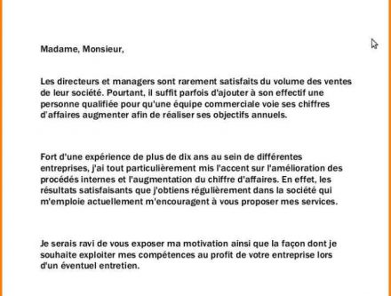 exemplaire de lettre d'avertissement