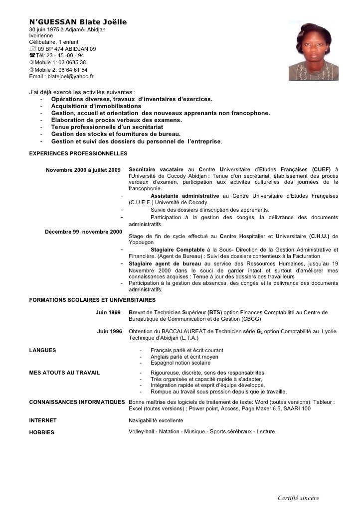 exemple cv agent hospitalier