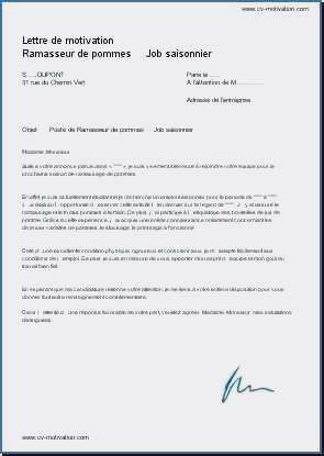 exemple cv pour emploi saisonnier