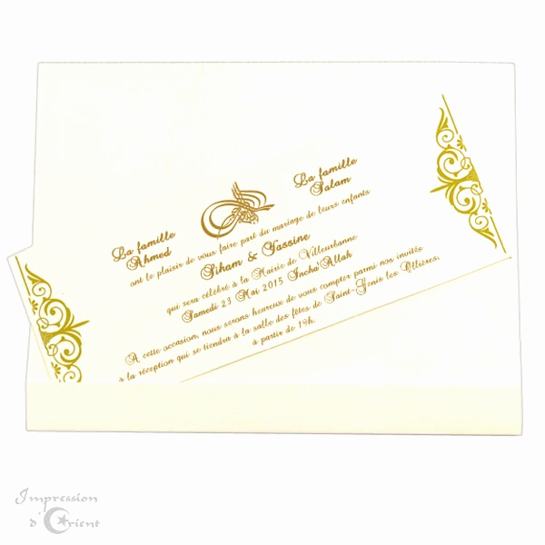 exemple d'invitation mariage