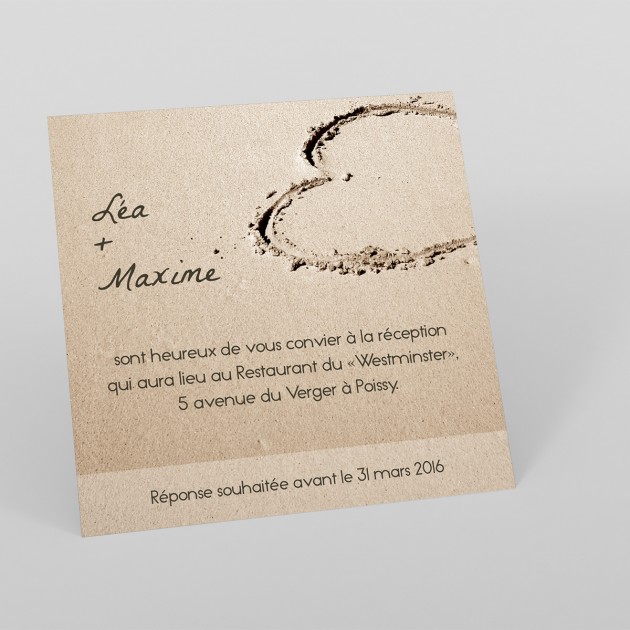 exemple d'invitation mariage