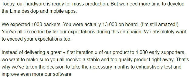 exemple de lettre de retard de livraison