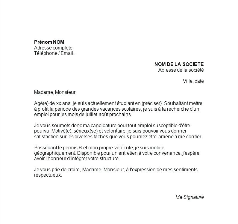 exemple de lettre de satisfaction