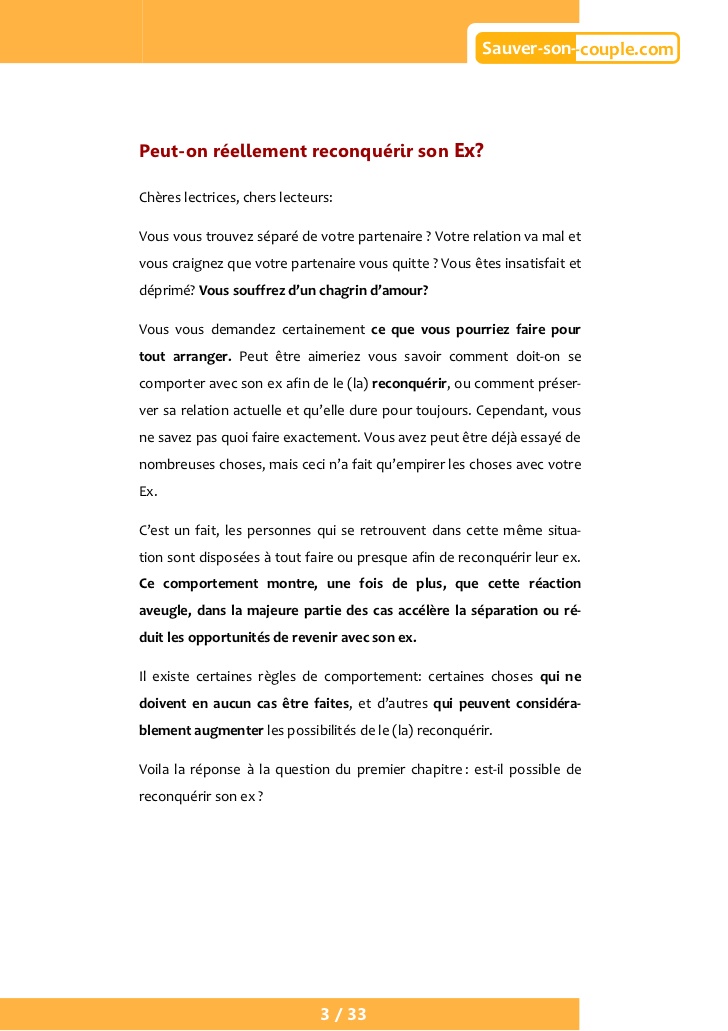 exemple de lettre de separation