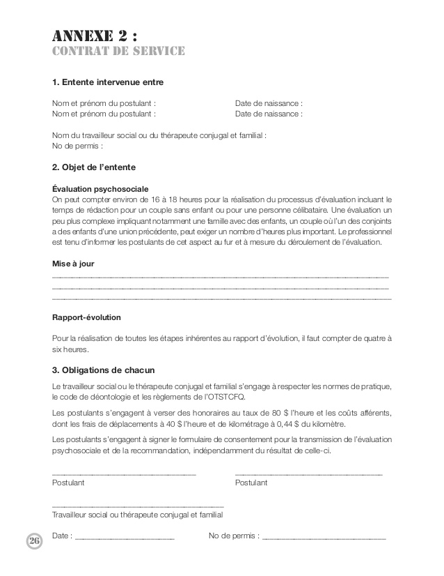 exemple de lettre pour adoption