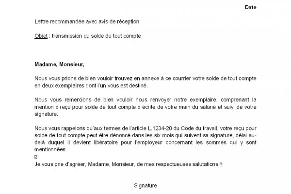 exemple de lettre preavis de bail