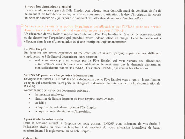 exemple de lettre reclamation prime pour l'emploi