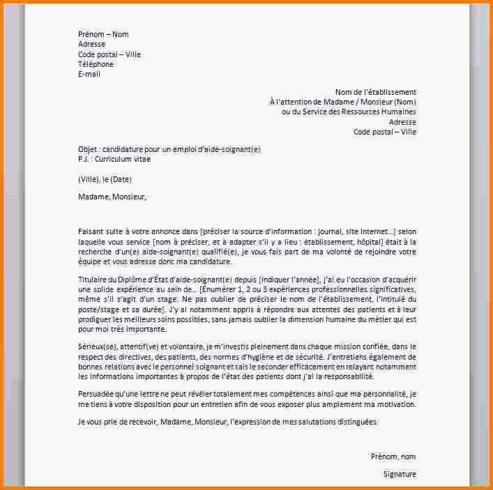 exemple lettre de mutation interne gratuite