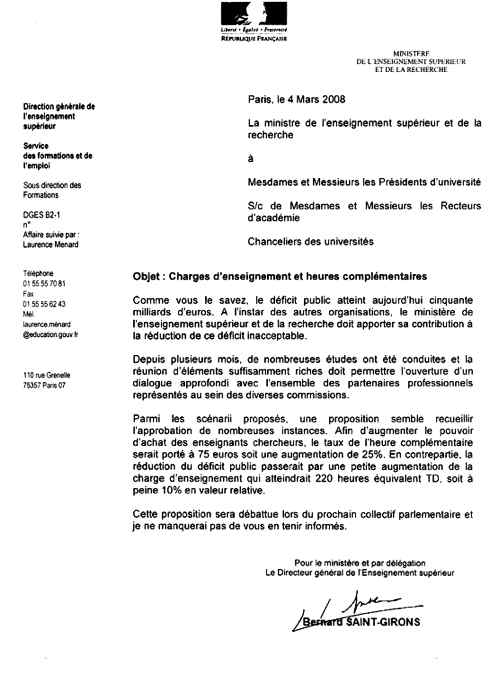 exemple lettre officielle gratuit