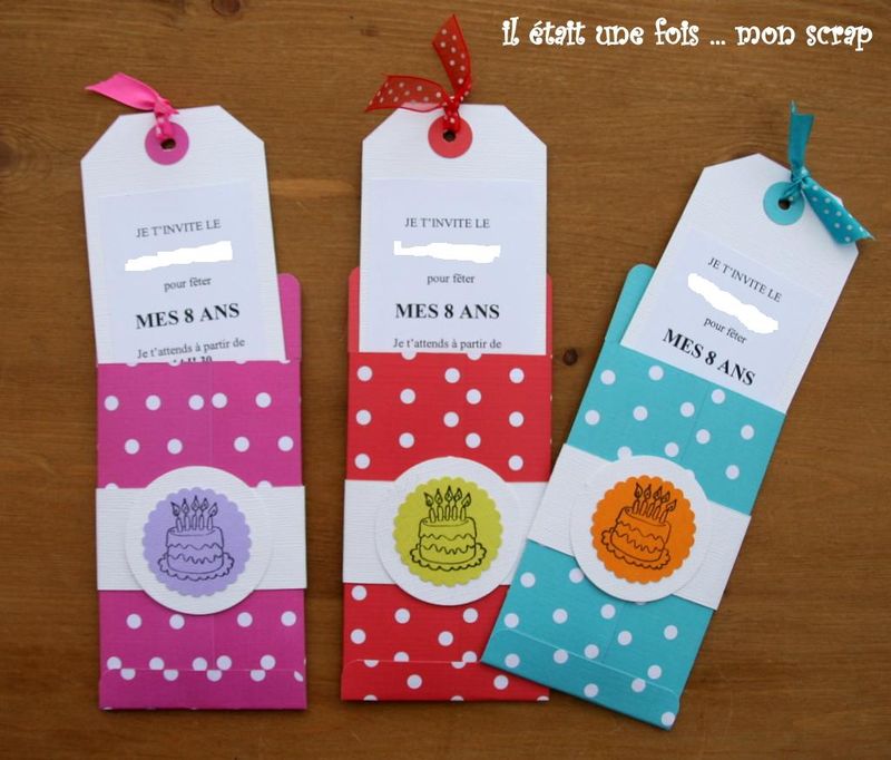 faire une invitation pour un anniversaire