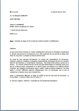 faire une lettre de motivation gratuite