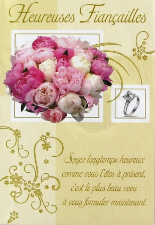 felicitation fiancailles gratuit