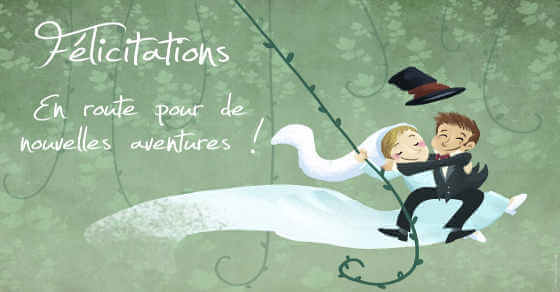 felicitation fiancailles gratuit
