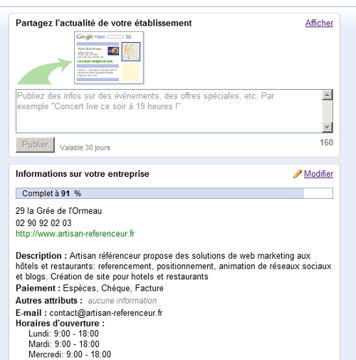 fiche reservation hotel exemple