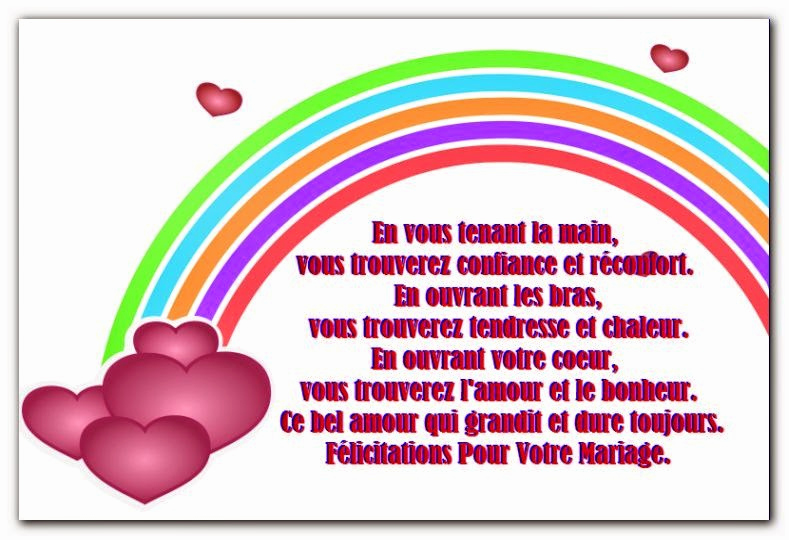 formules de felicitations pour un mariage