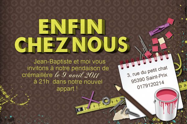 idee invitation cremaillere