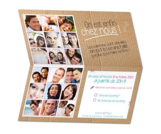 idee invitation cremaillere