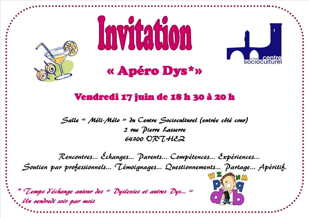 invitation apero travail