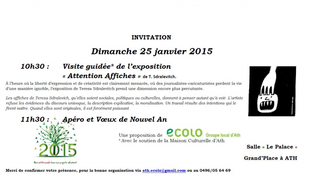 invitation apero travail