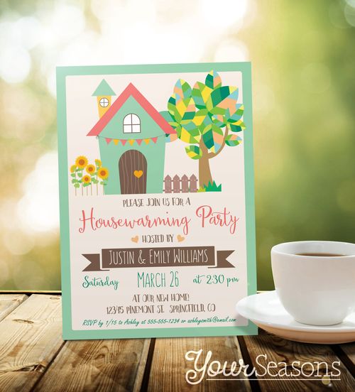 invitation pendaison de cremaillere