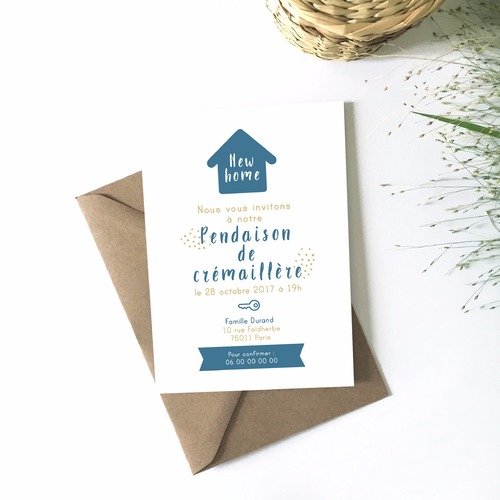 invitation pendaison de cremaillere