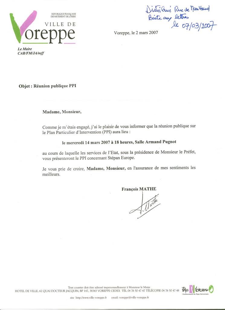 invitation reunion modele