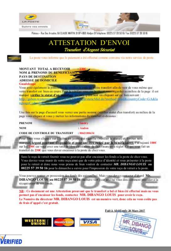 je vous joins un rib