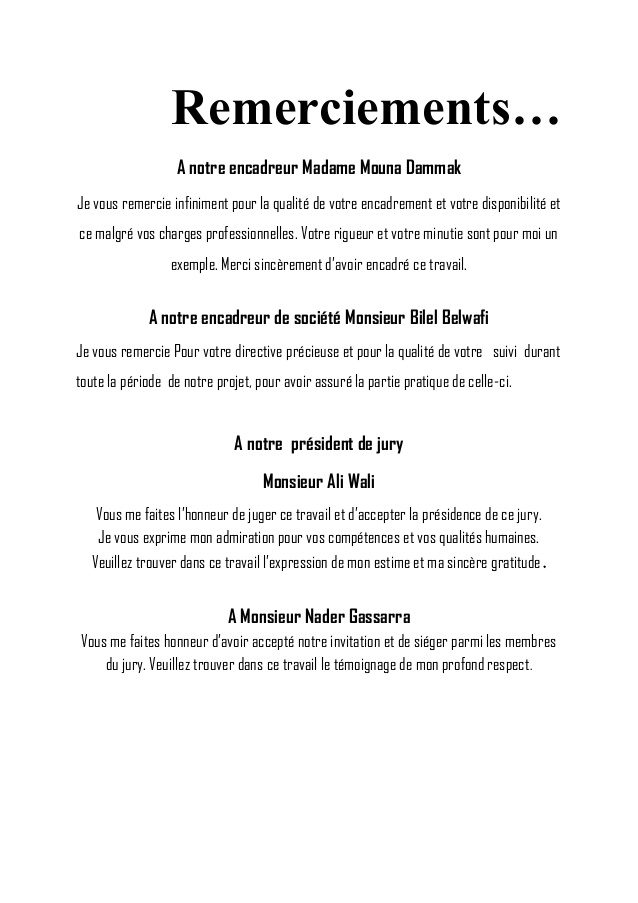 je vous remercie pour l invitation