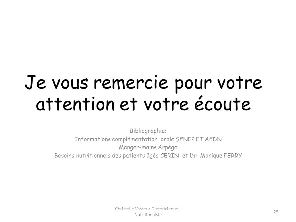 je vous remercie pour l invitation