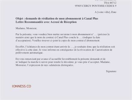 lettre annulation commande voiture