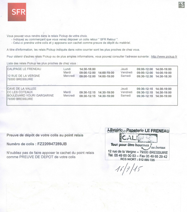 lettre annulation prelevement
