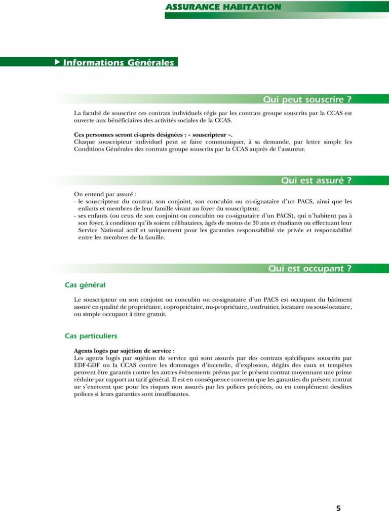 lettre assurance habitation sinistre