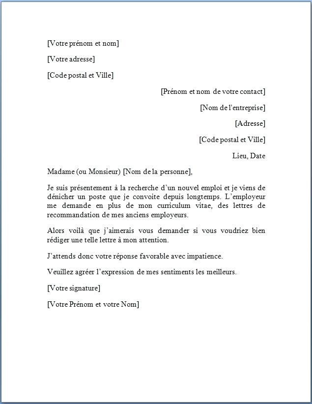 lettre au locataire