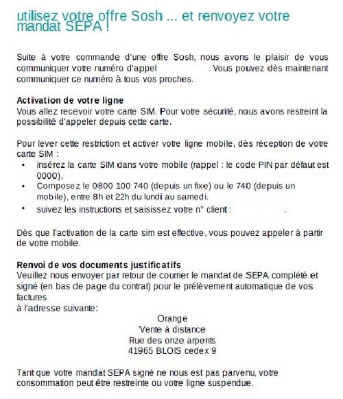 lettre autorisation prelevement