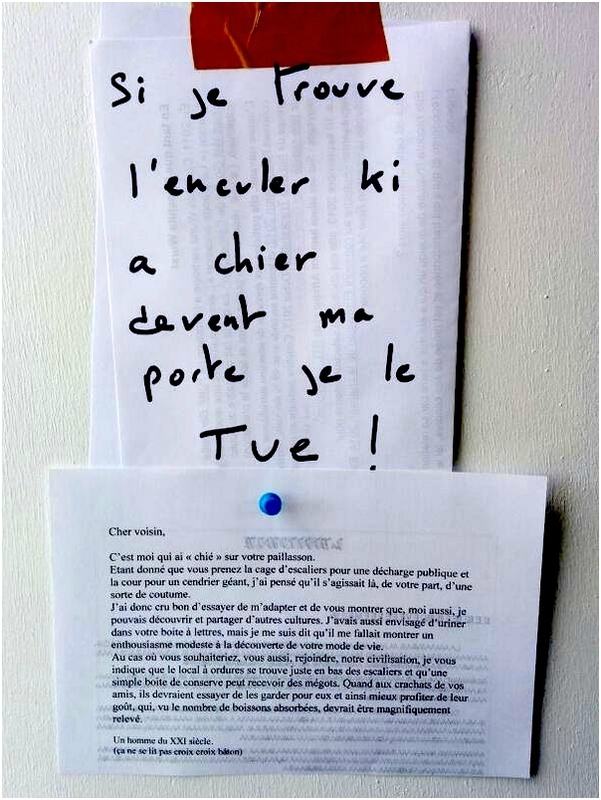 lettre aux voisins pour bruit