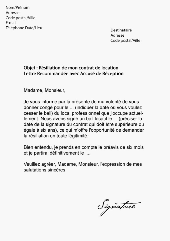 lettre contestation licenciement