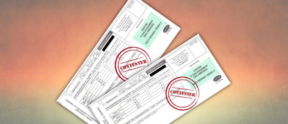 lettre contravention contestation