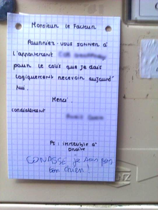 lettre cremaillere voisin