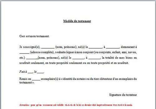 lettre d'etat des lieux