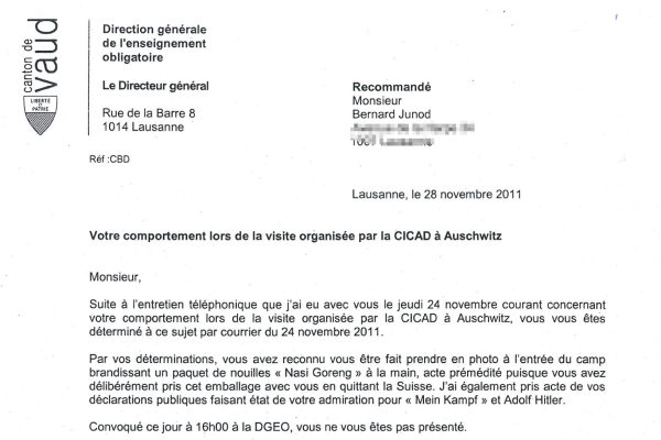 lettre d excuse scolaire