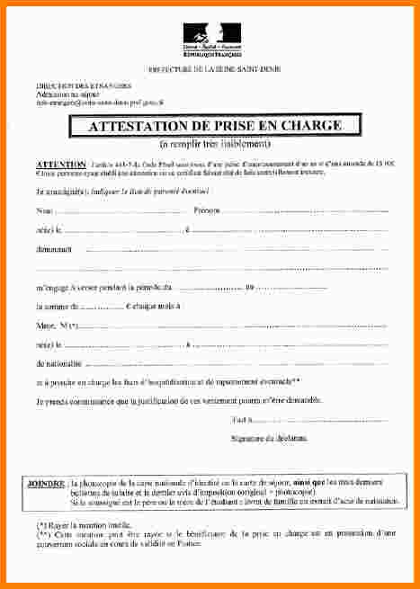 lettre d'hebergement pdf