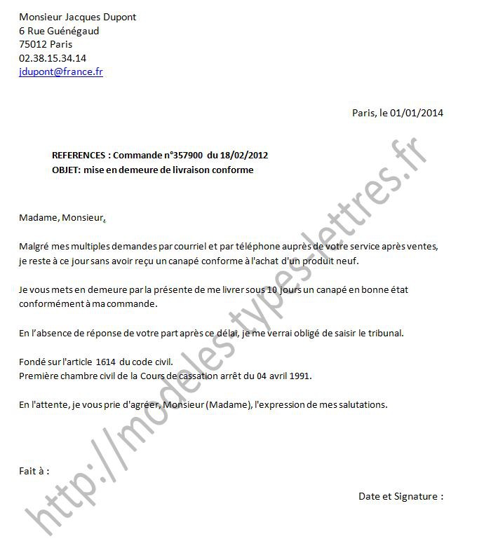 lettre d'opposition prelevement bancaire