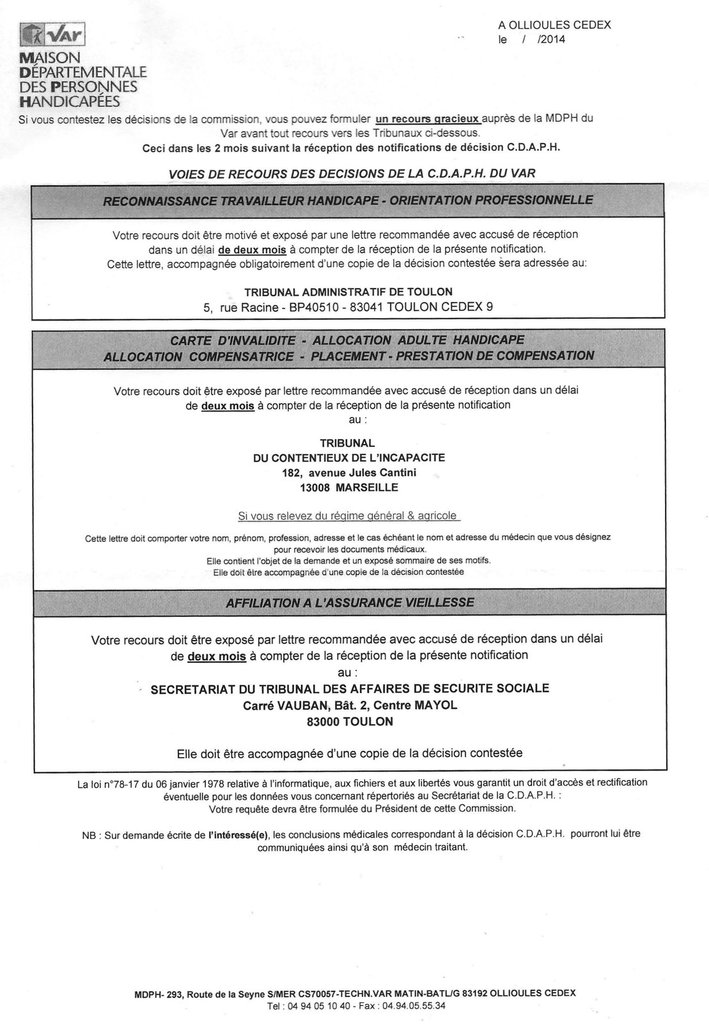 lettre de contentieux gratuite