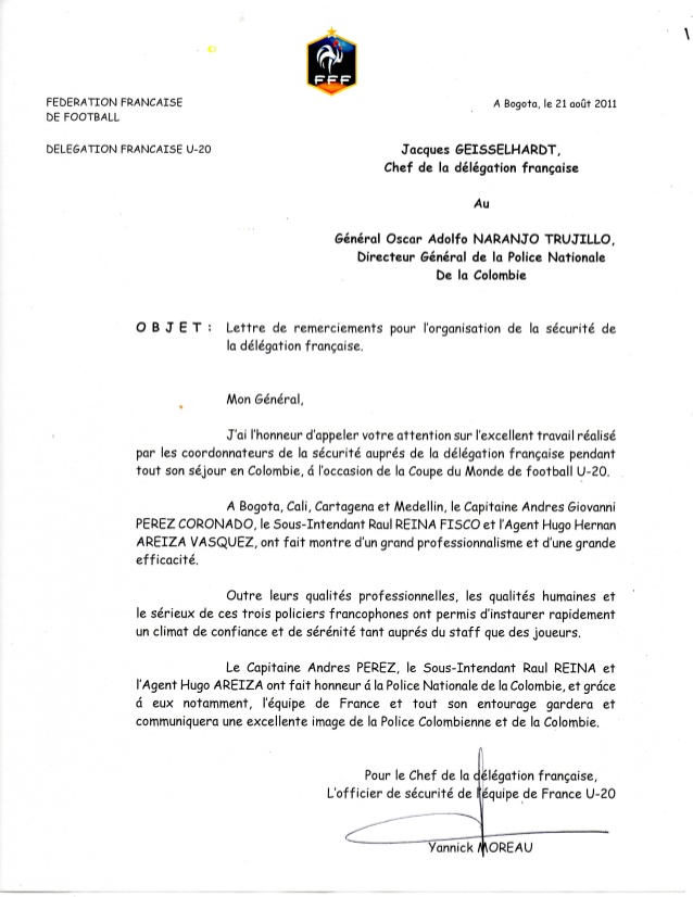 lettre de delegation