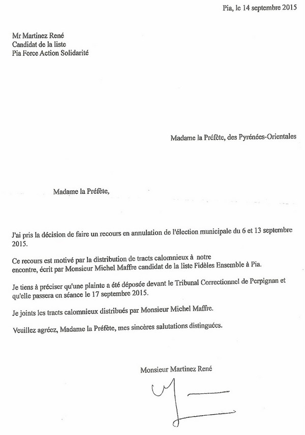 lettre de demande d'indisponibilite