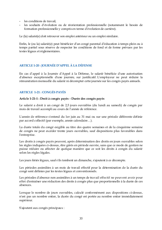 lettre de demande de conge paye