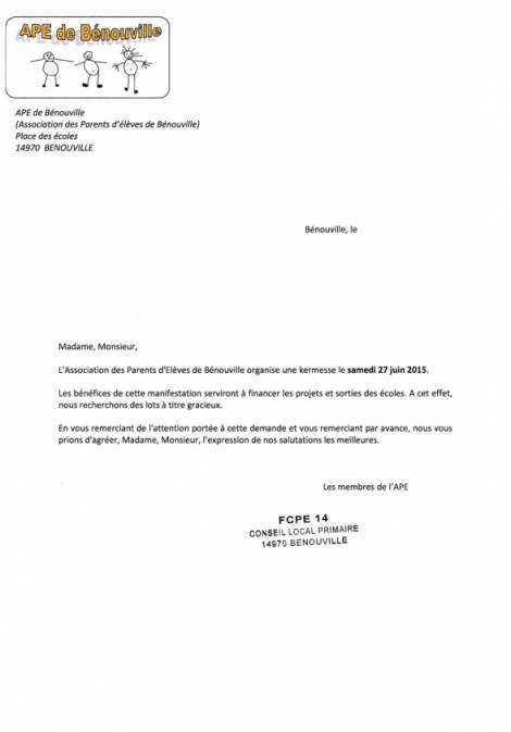 lettre de demande de conge payes