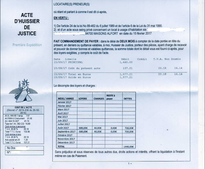 lettre de demande de delais de paiement