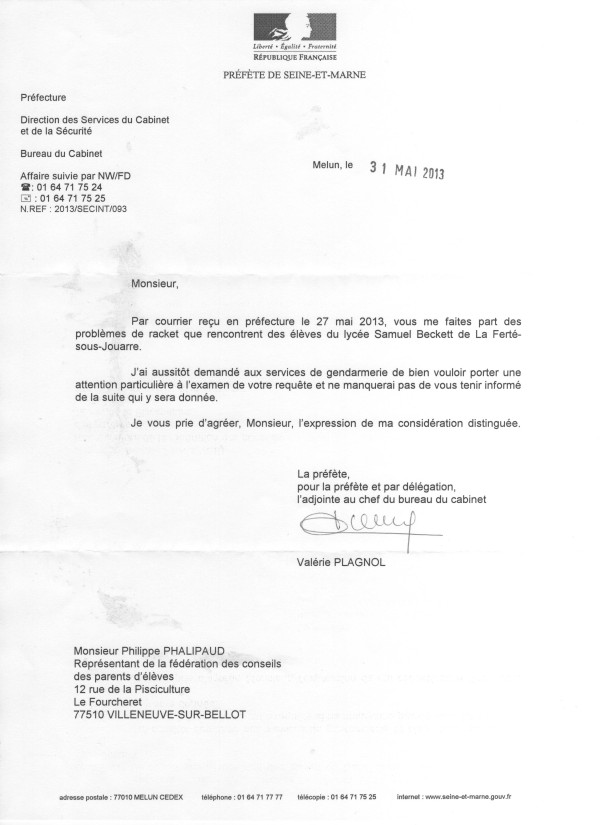 lettre de demande de reconnaissance de dette