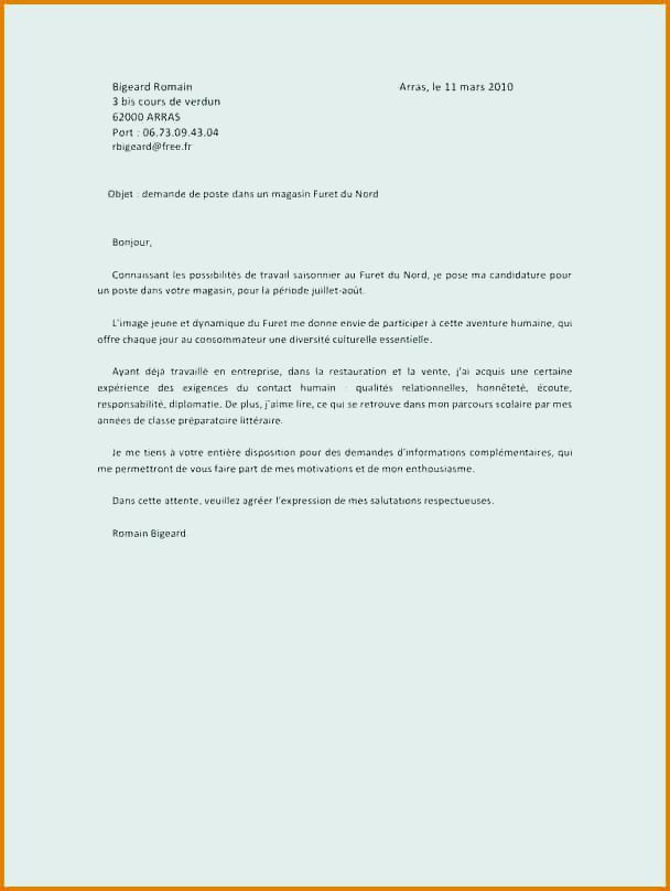 lettre de demande de remboursement de facture